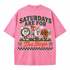 Saturdays Are for The Boys Golf Washed T-Shirt