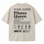 Pilates Queen Studio Flex Flow Washed T-Shirt