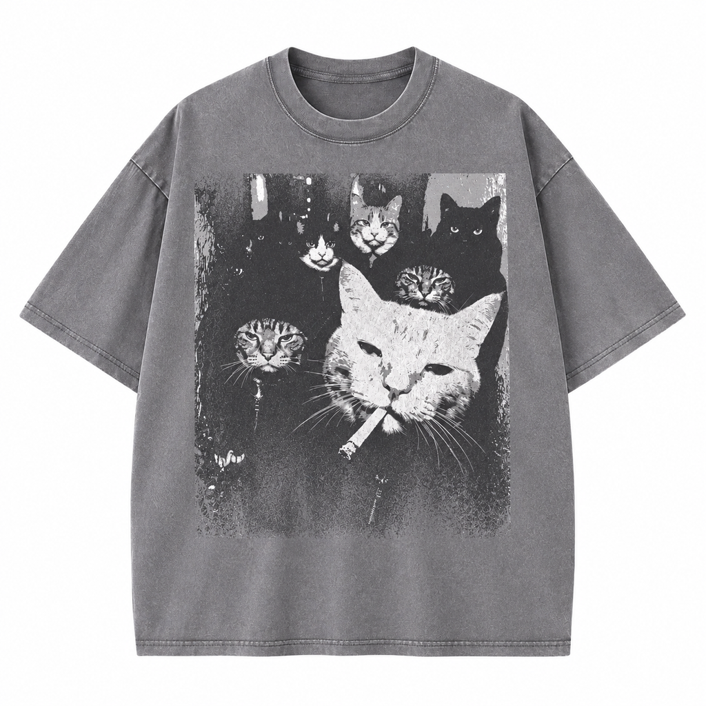Funny Gangster Cat Shirt