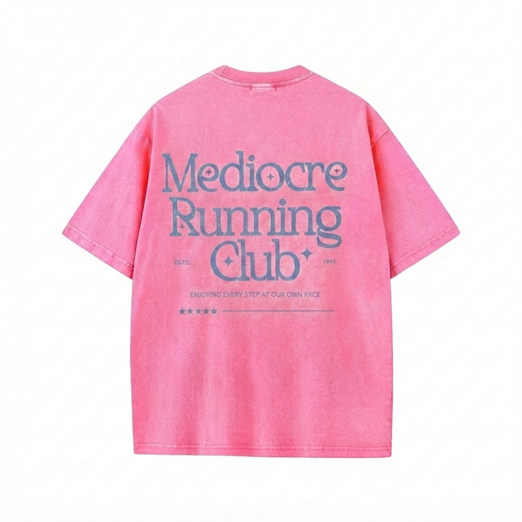 Mediocre Running Club Washed T-Shirt