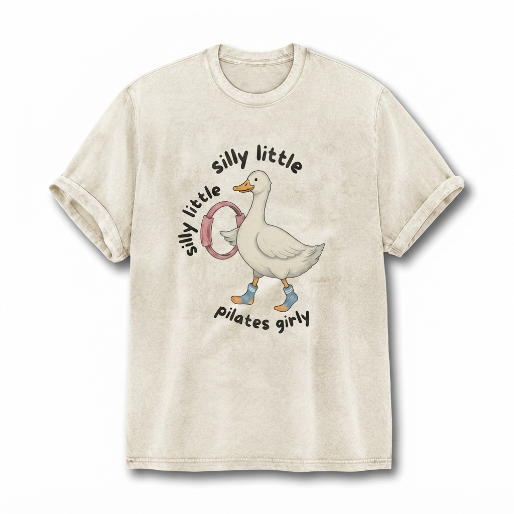Silly Little Pilates Girly T-Shirt