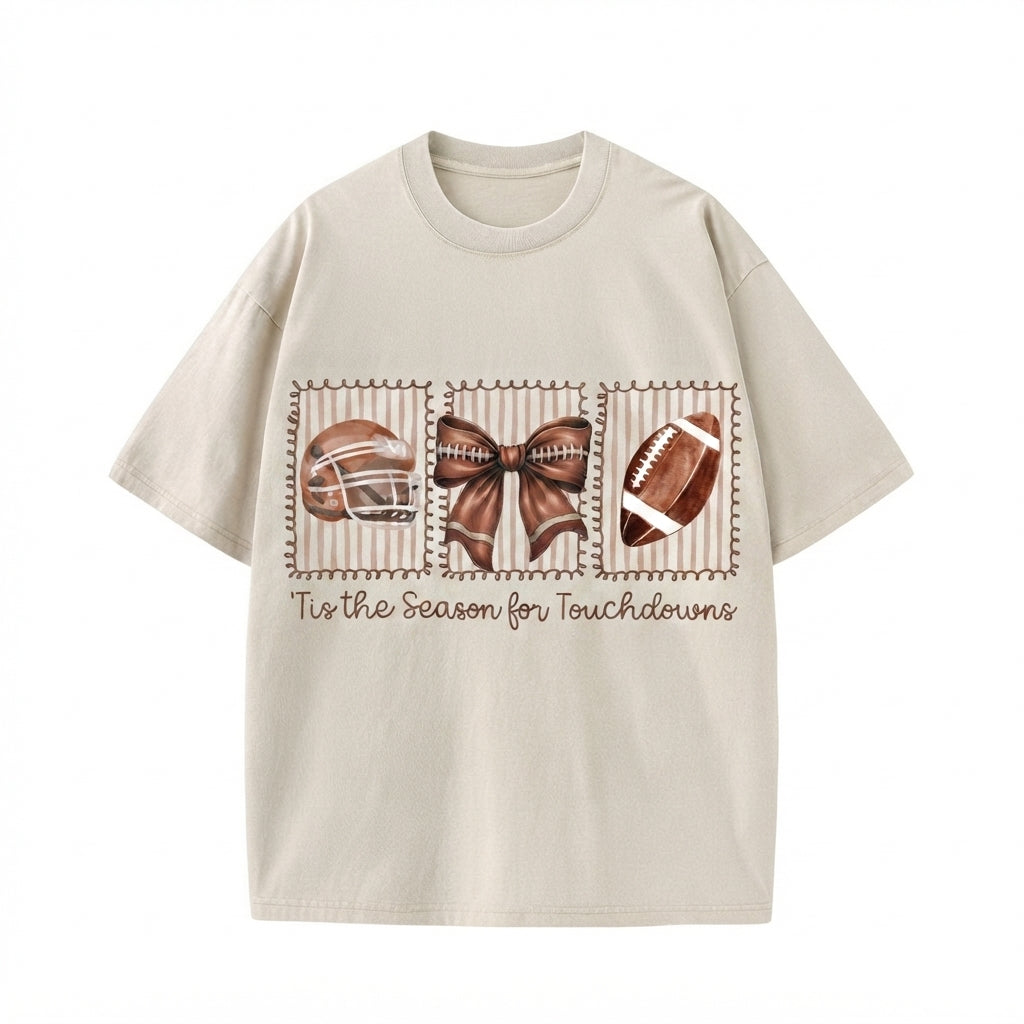Tis the Season for Touchdowns Tee