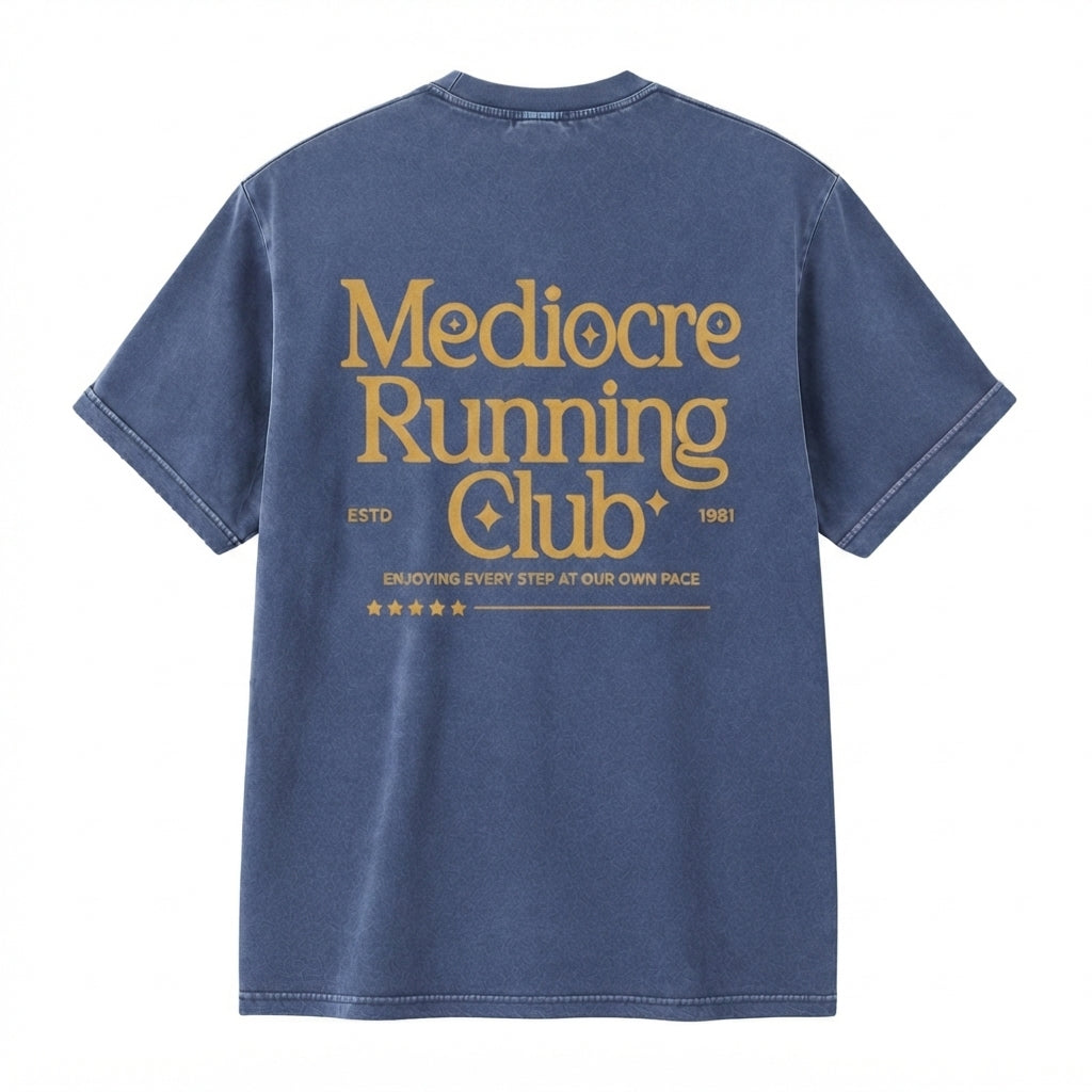 Mediocre Running Club Washed T-Shirt