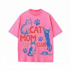 Cat Mom Club Comfort Colors T-Shirt