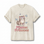 Cute Cat Pilates T-Shirt