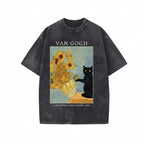 Van Gogh Cat Shirt