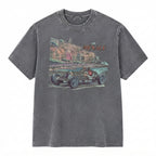 Monaco 1937 Racer Vintage Style Tshirt