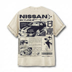 Vintage JDM Car Blueprint Shirt