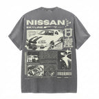 Vintage JDM Car Blueprint Shirt
