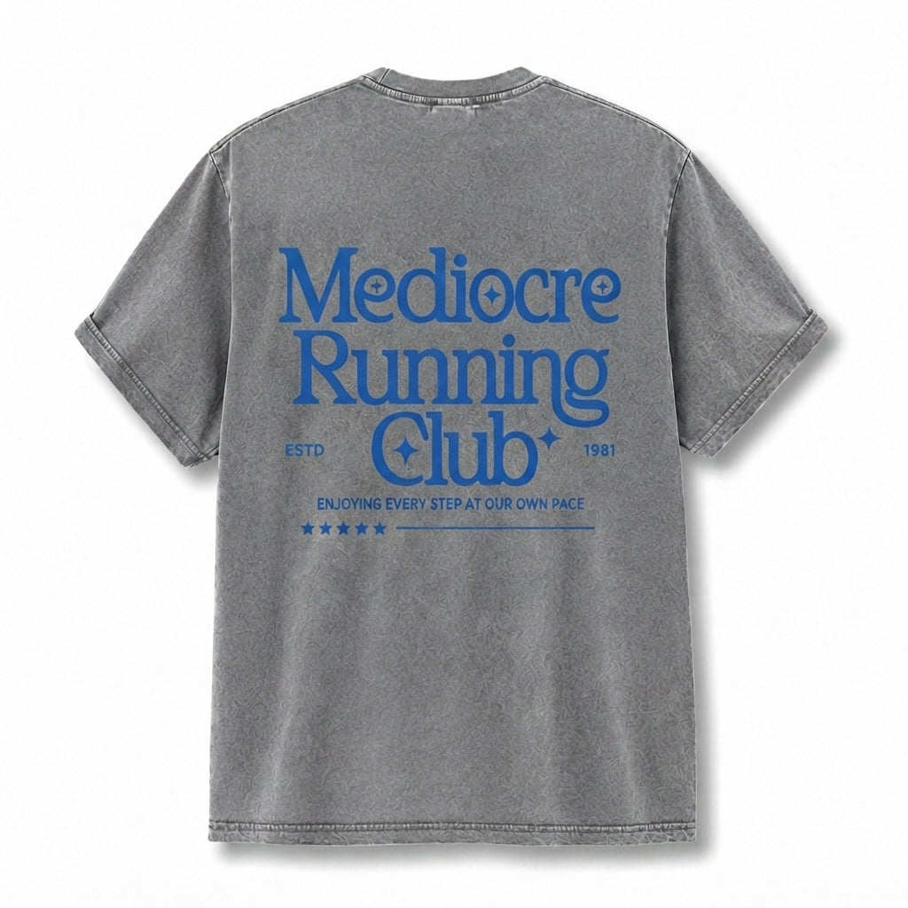 Mediocre Running Club Washed T-Shirt