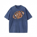 Comfort Colors® Floral Football Shirt