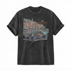 Monaco 1937 Racer Vintage Style Tshirt