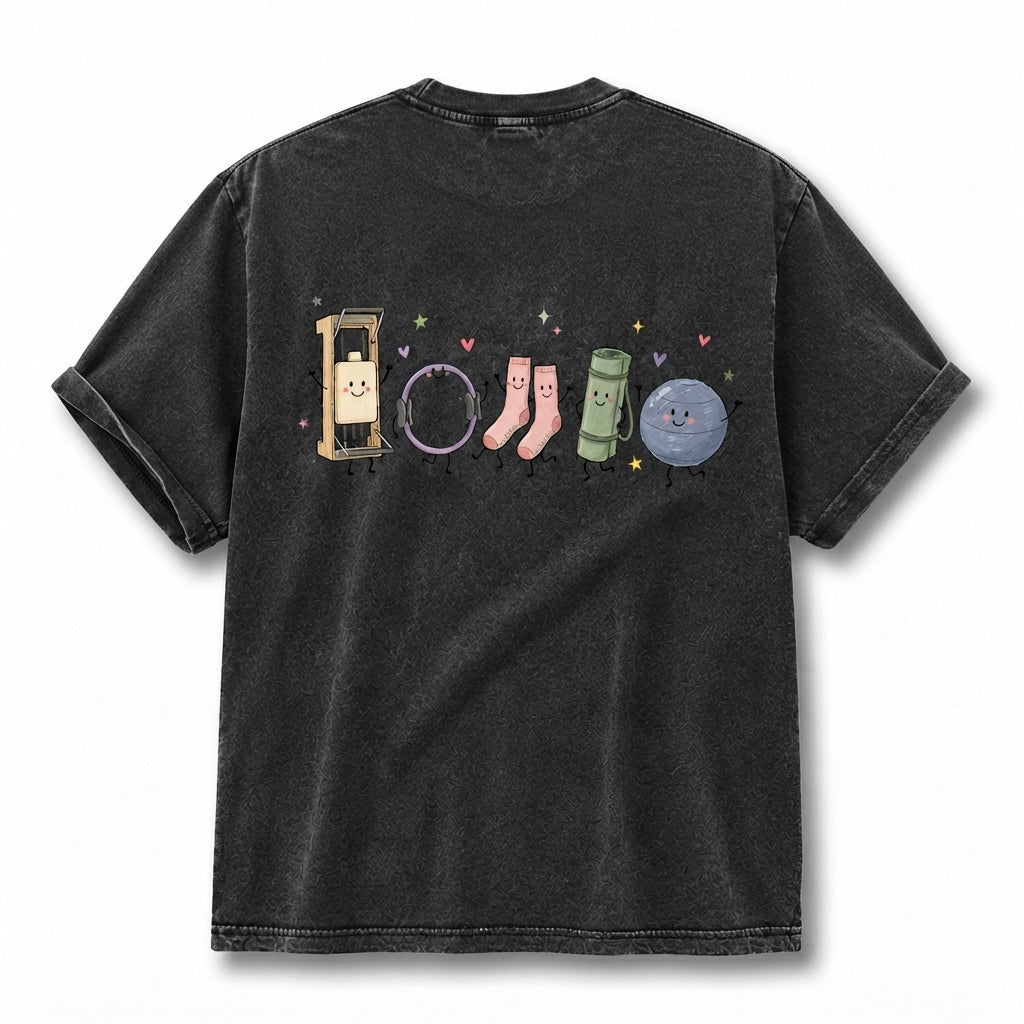 Doodle Pilates Instructor T-Shirt