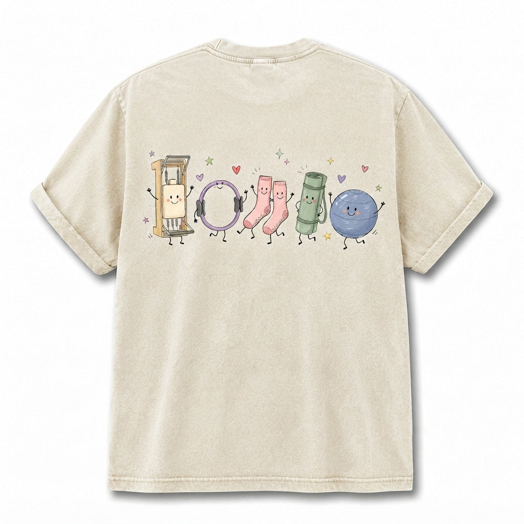 Doodle Pilates Instructor T-Shirt