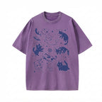 Cats in Space Comfort Colors Shirt