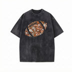 Comfort Colors® Floral Football Shirt