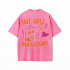 Hot Girls Run Marathons T-Shirt