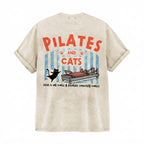 life is all cats & Pilates T-Shirt